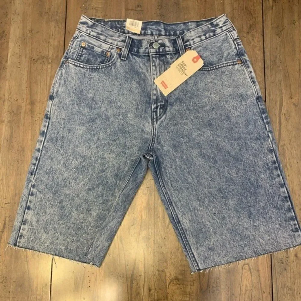 Levi's Loose Straight-Denim Shorts